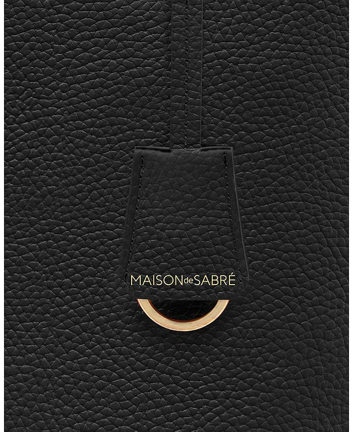 MAISON de SABRÉ Tall Leather Soft Tote Bag 3