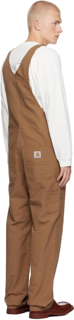 Carhartt WIP Brown Bib Overalls 3