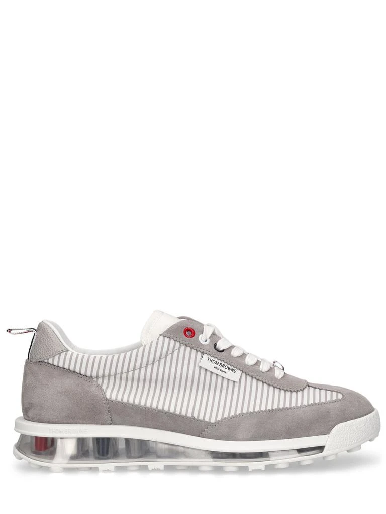 Thom Browne Tech Runner Seersucker Low Top Sneakers 1