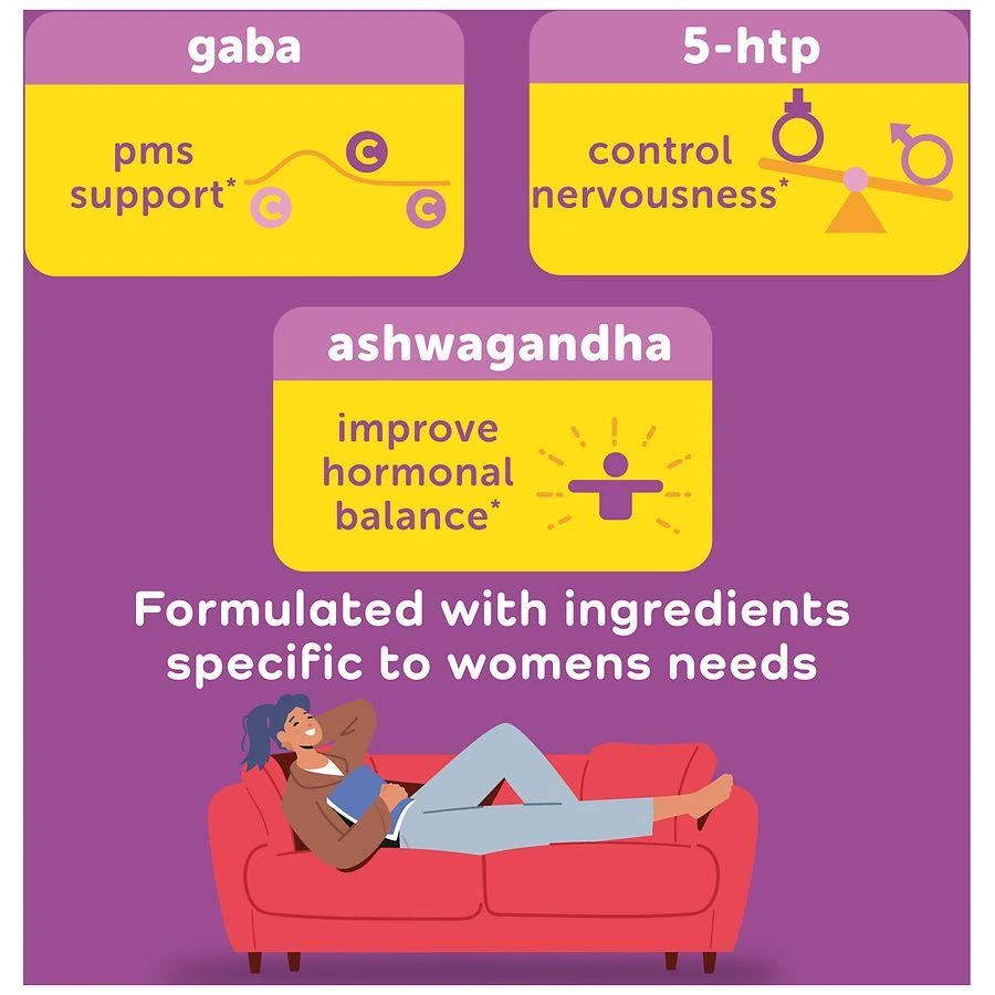 Calmable Stress Relief for Women Capsules 4