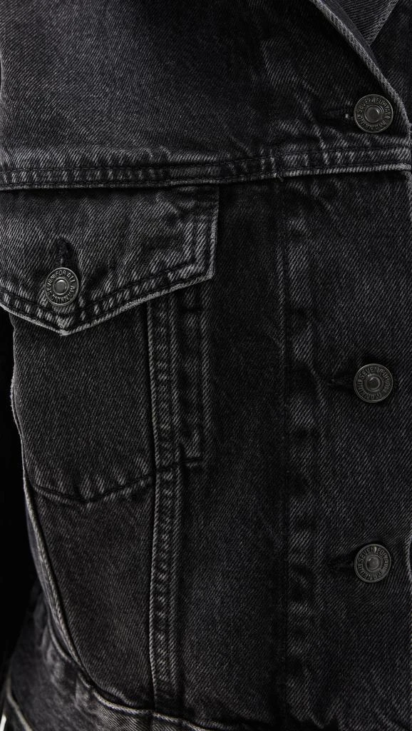 7 For All Mankind Oli Cropped Trucker Jacket 5