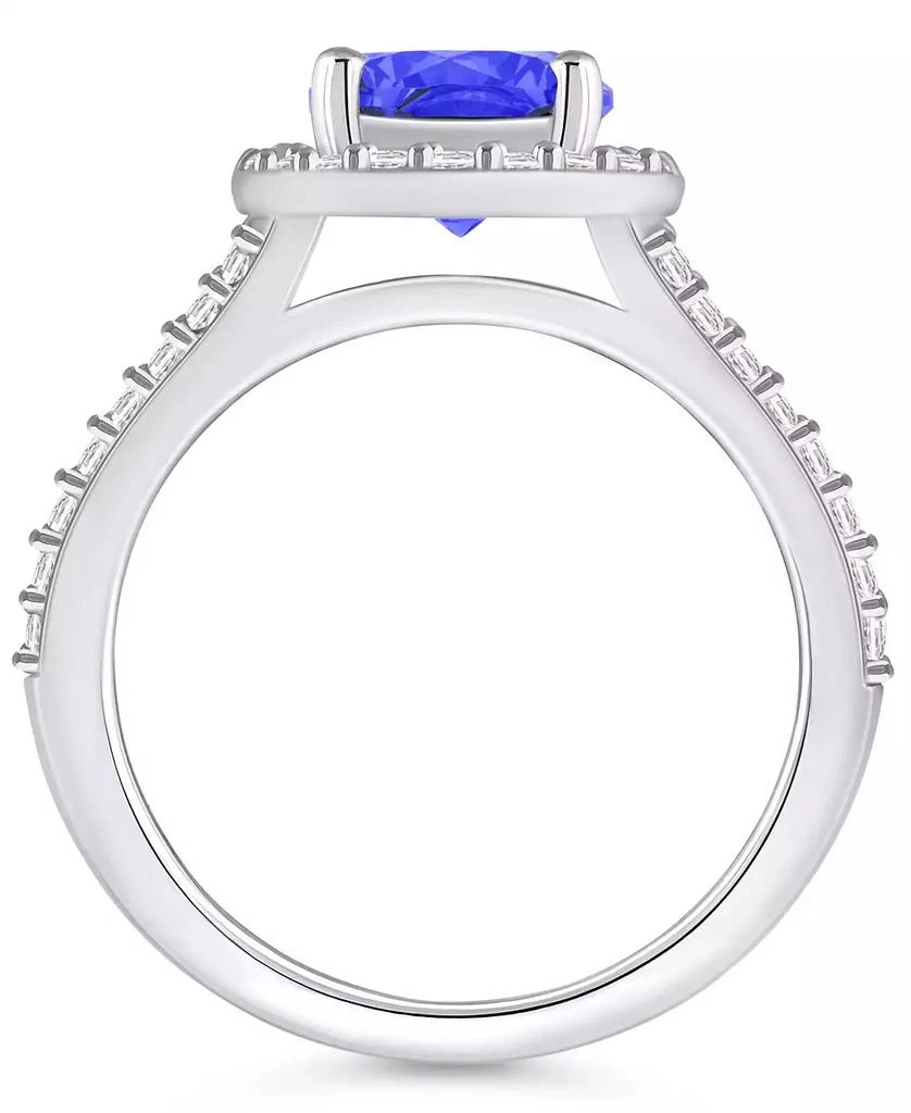 Macy's Tanzanite (2 Ct. t.w.) and Diamond (1/2 Ct. t.w.) Halo Ring 3