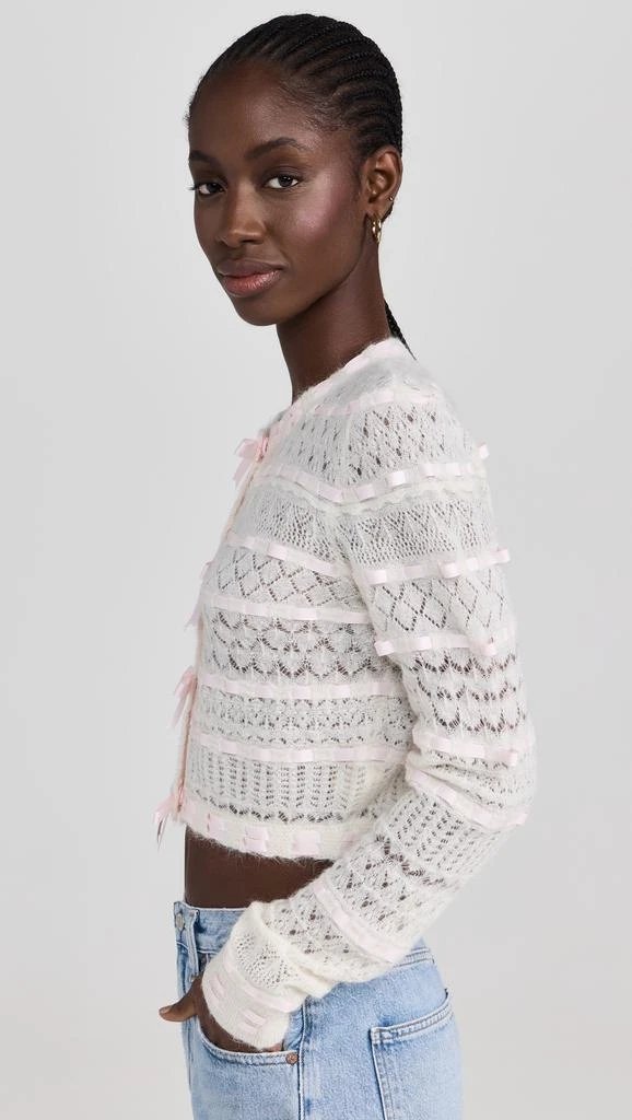 LOVESHACKFANCY Roselline Cardigan 3
