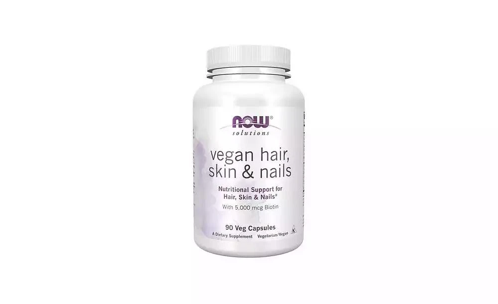 Now Foods Hair, Skin
Nails ,5000 mcg ,90 Veg Caps