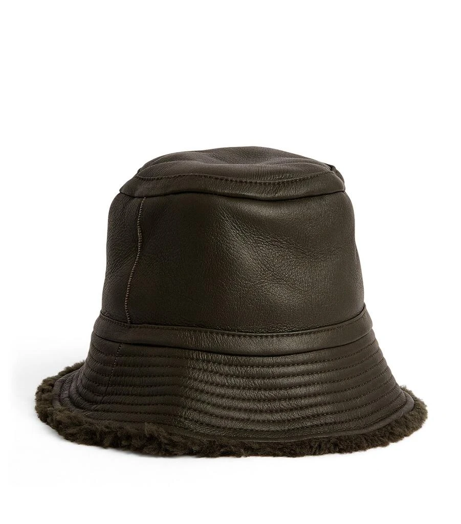 Yves Salomon Merino-Lambskin Bucket Hat 3