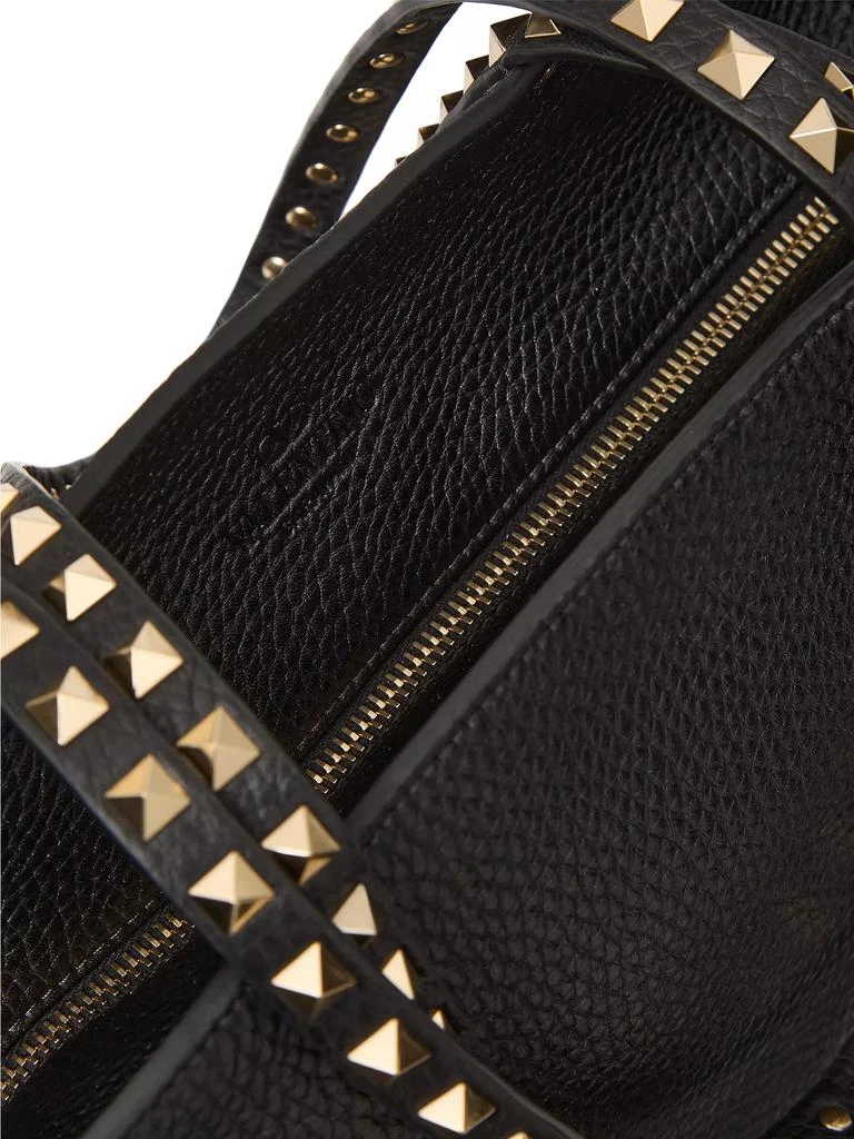Valentino Rockstud Shopping Tote Bag in Grainy Calfskin 8