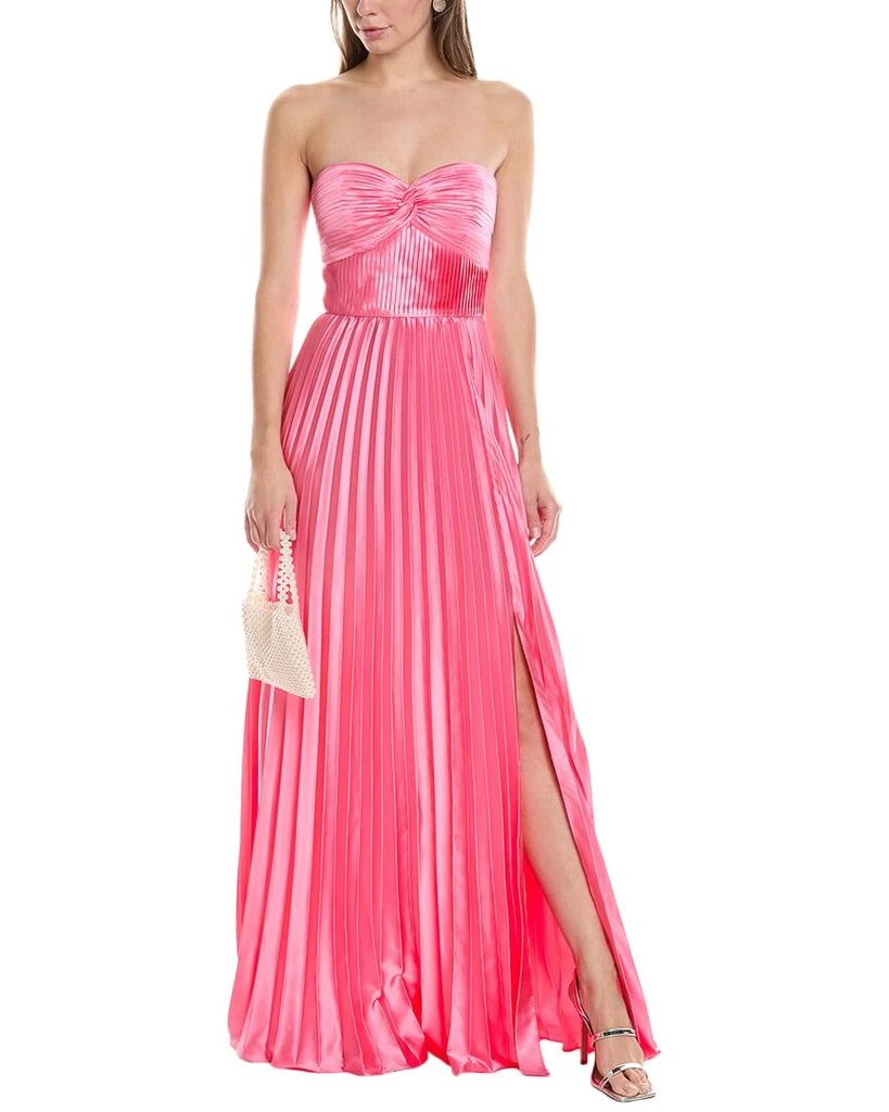 AMUR Stef Pleated Gown 1