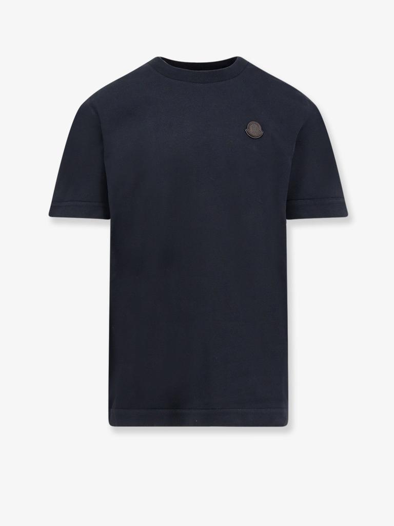 Moncler Moncler Vertical Logo Crewneck T-Shirt - Gilets