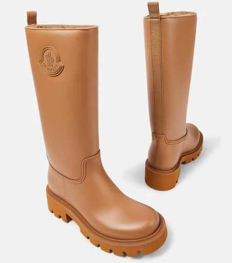 Moncler Kickstream knee-high rain boots 6