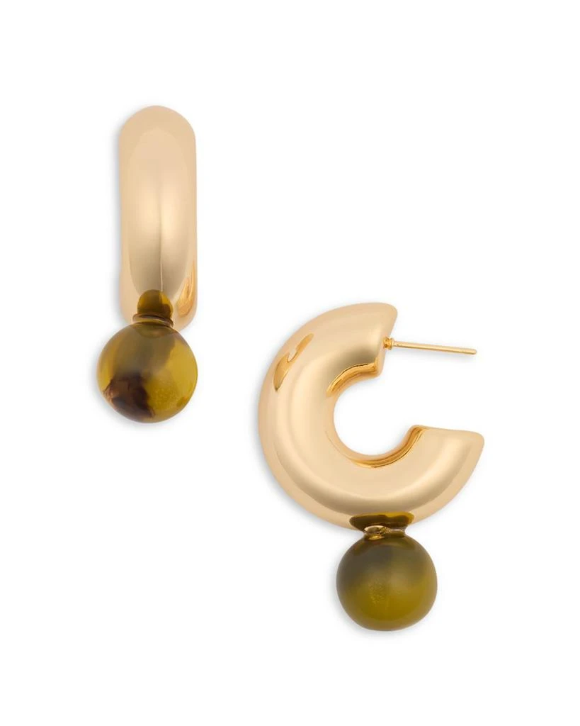 AQUA Hanging Beaded Earrings - Exclusive 2