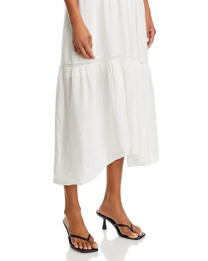 Lace Inset Midi Dress  On Sale Now with Up to 40% Off | Discover Exclusive  Deals & Savings at BeyondStyle  Authentic FRAME women|dress with  Limited-Time Discounts, Free Shipping, and Price