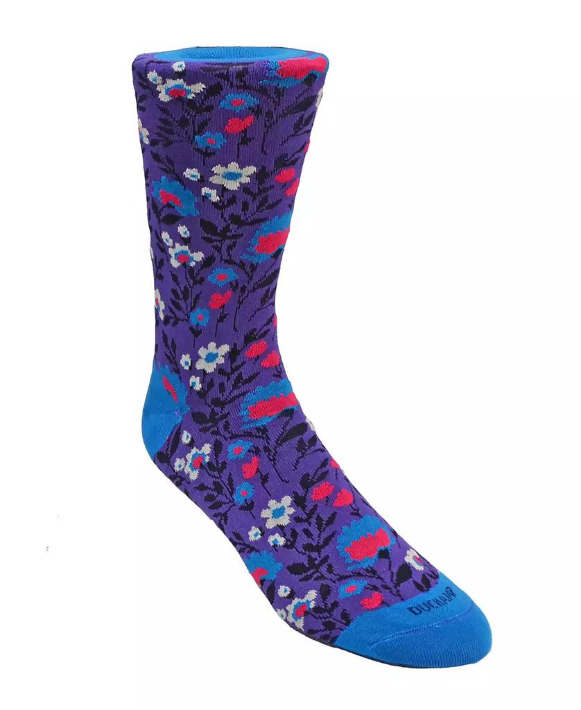 DUCHAMP LONDON Men's Floral Dress Sock