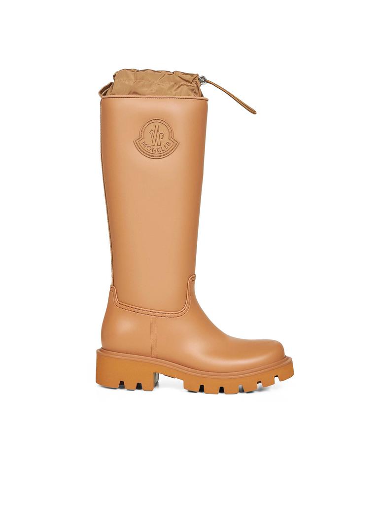 Moncler MONCLER | Light brown Kickstream High rain boots | Women | 35