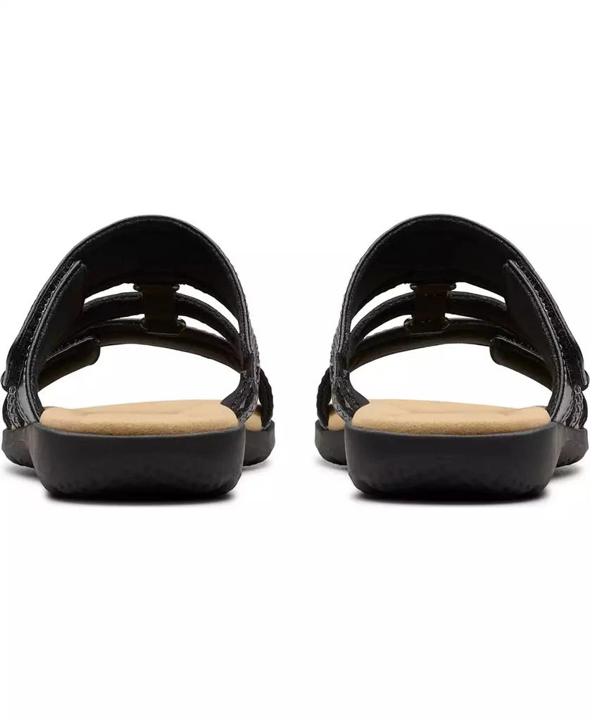 Clarks Collection Women's Elizabelle Ave Slip-On Flat Sandals 7