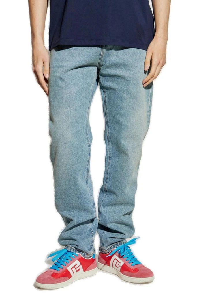 Balmain Balmain Straight-Leg Belt-Looped Jeans 2