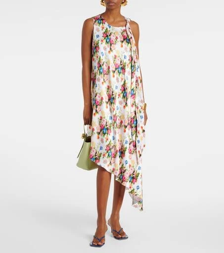 Gianvito Rossi Ribbon patent leather thong sandals 3