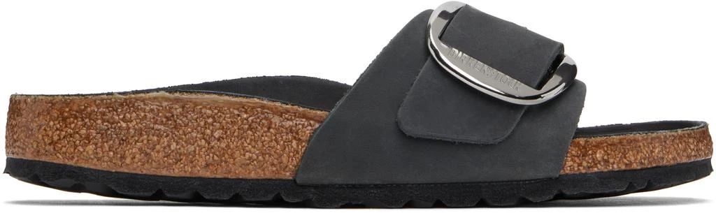 Birkenstock Black Narrow Madrid Big Buckle Sandals 1