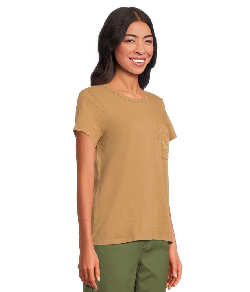 Toad & Co Primo Short Sleeve Crew Embroidered 2