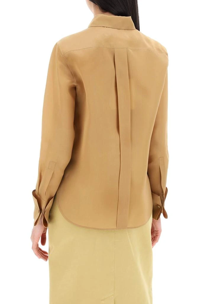 MAX MARA nola silk organza shirt in italian 3