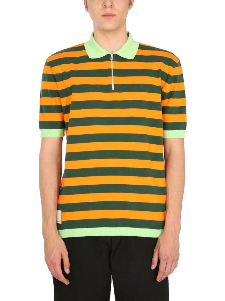 SUNNEI Sunnei Stripped Knitted Polo Shirt 1