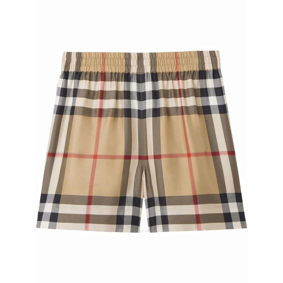 Burberry Check Detail Shorts 1
