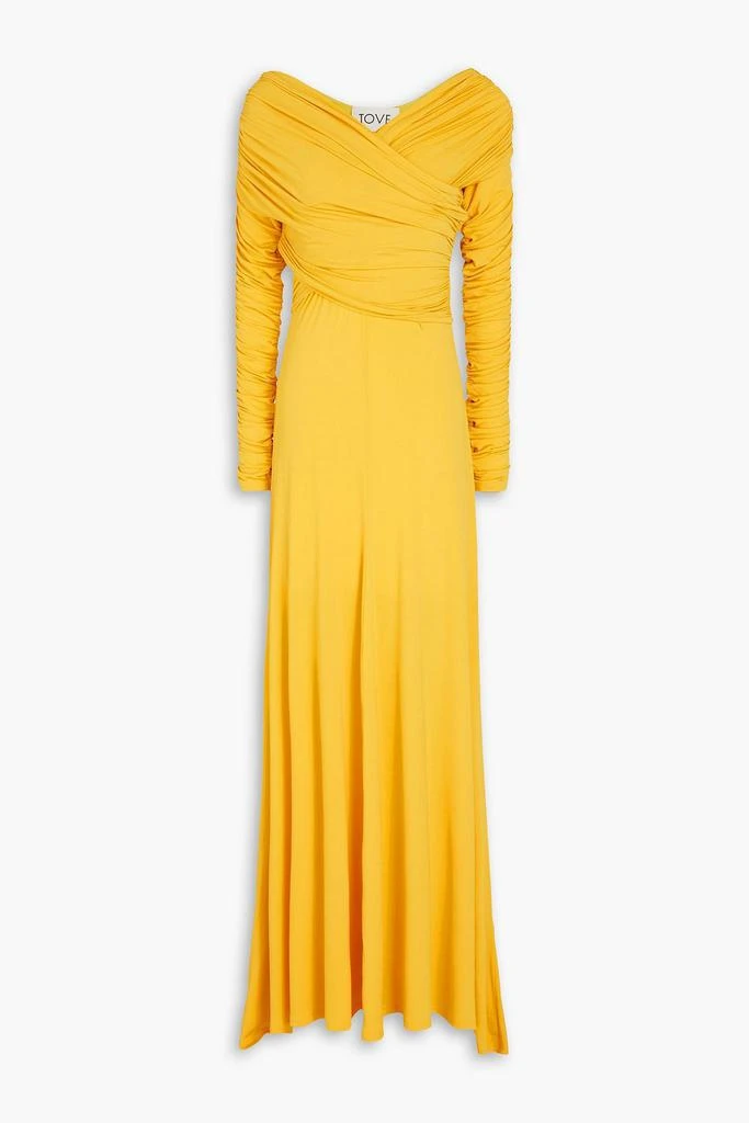 brinda maxi dress Black Luxury Resort Wear Silk Maxi Dress – Lindsey Brown