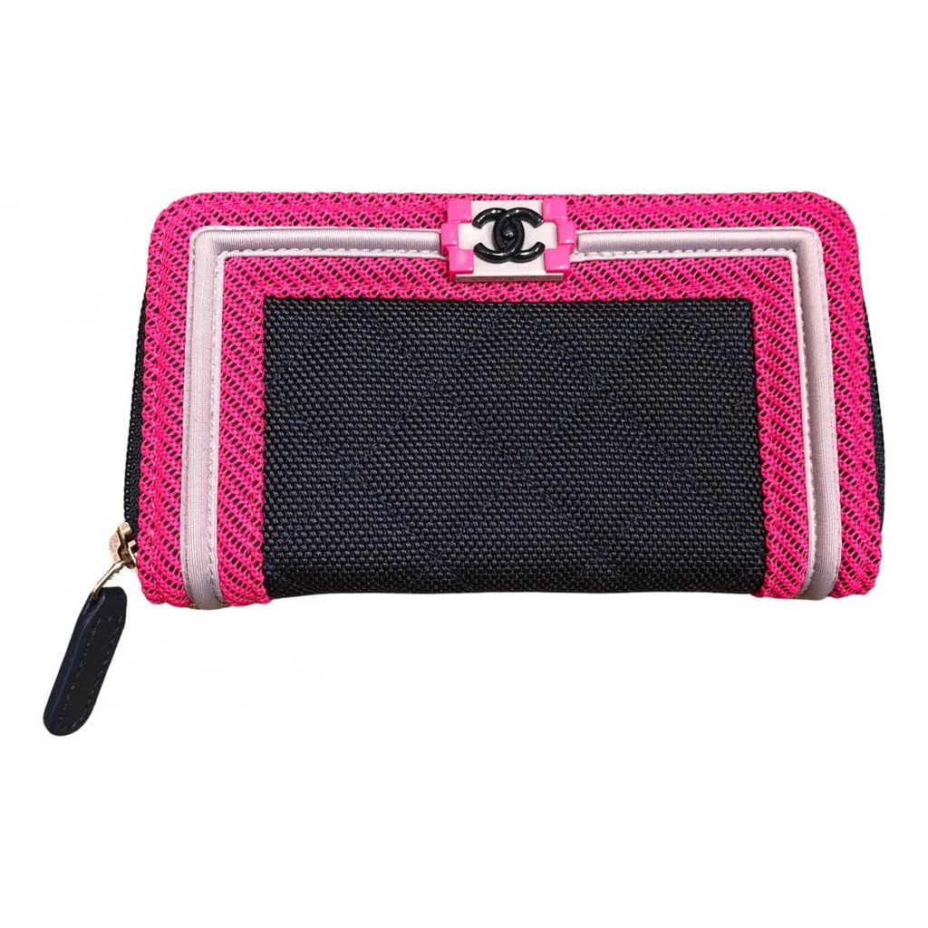 Chanel Chanel Boy cloth clutch 1