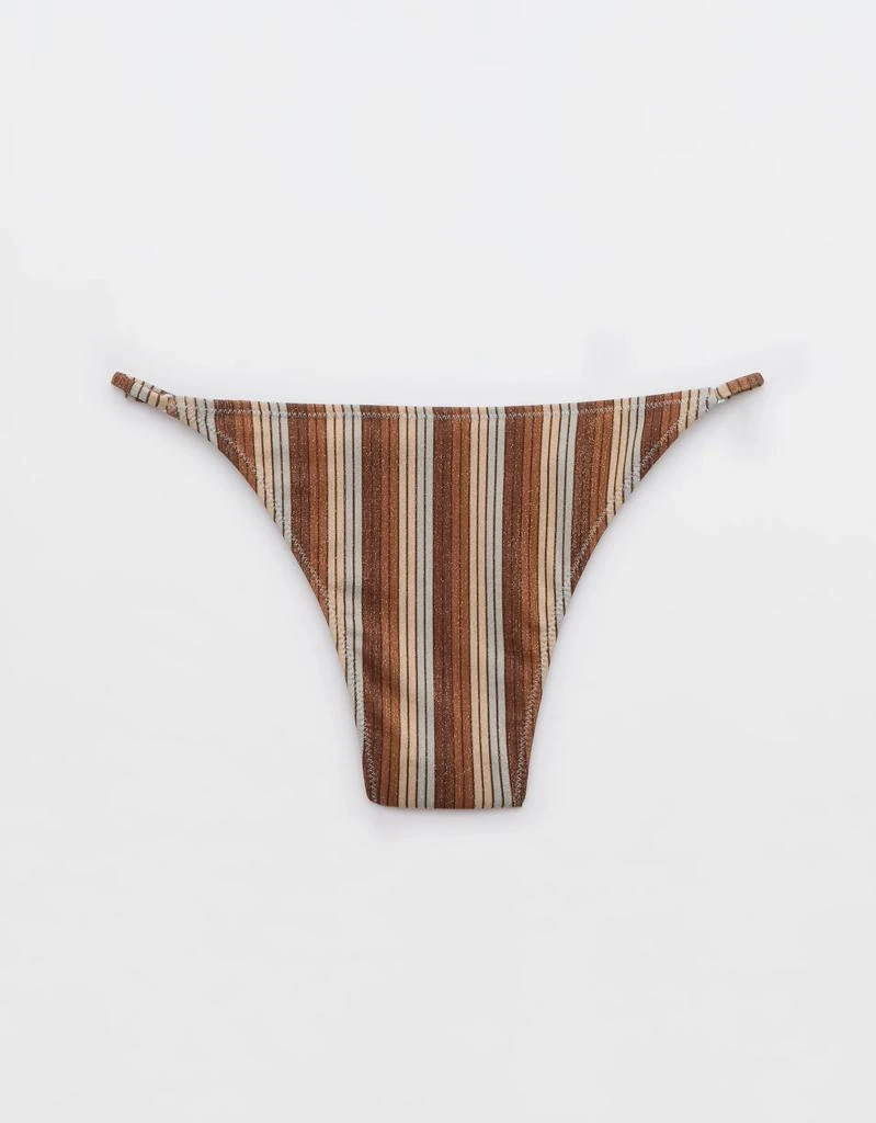Aerie Aerie Sparkle Adjustable Cheekiest Bikini Bottom 4