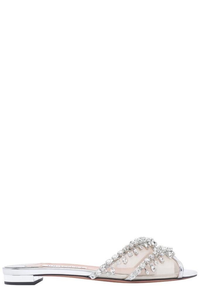 Aquazzura Aquazzura Embellished Slide Sandals