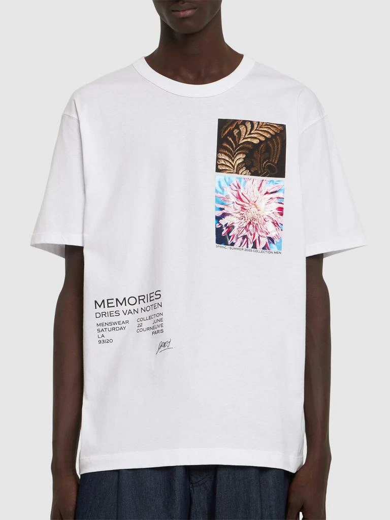 DRIES VAN NOTEN Heercotton Jersey T-shirt 2