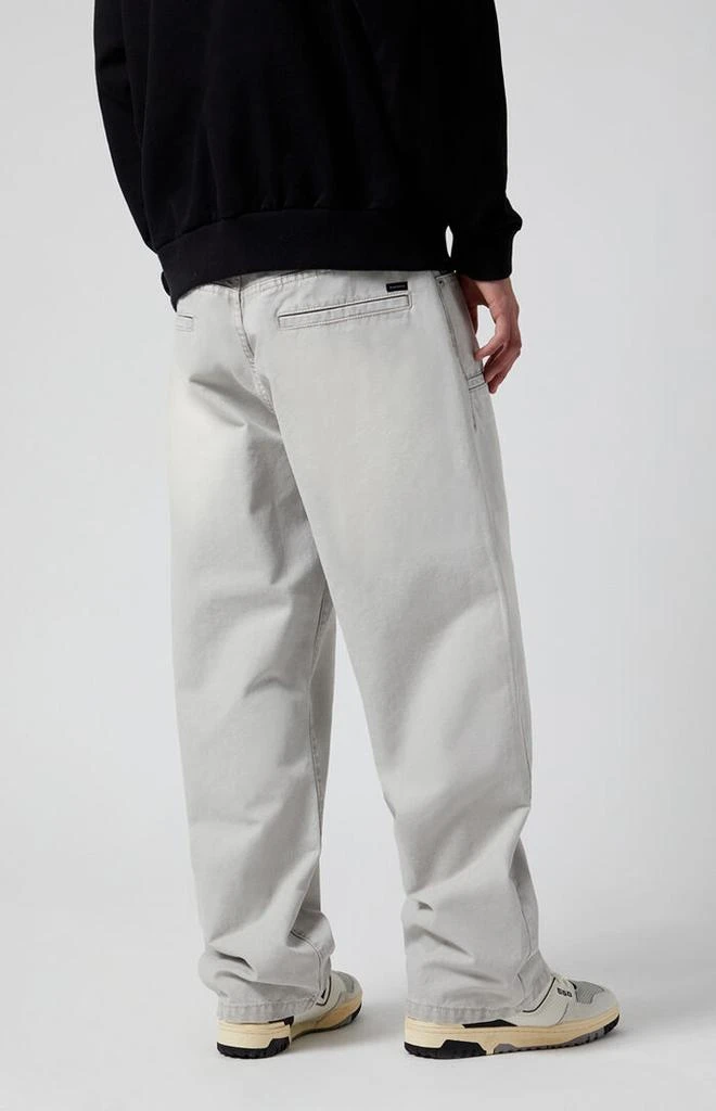 PacSun Gray Baggy Paneled Baggy Pants 4