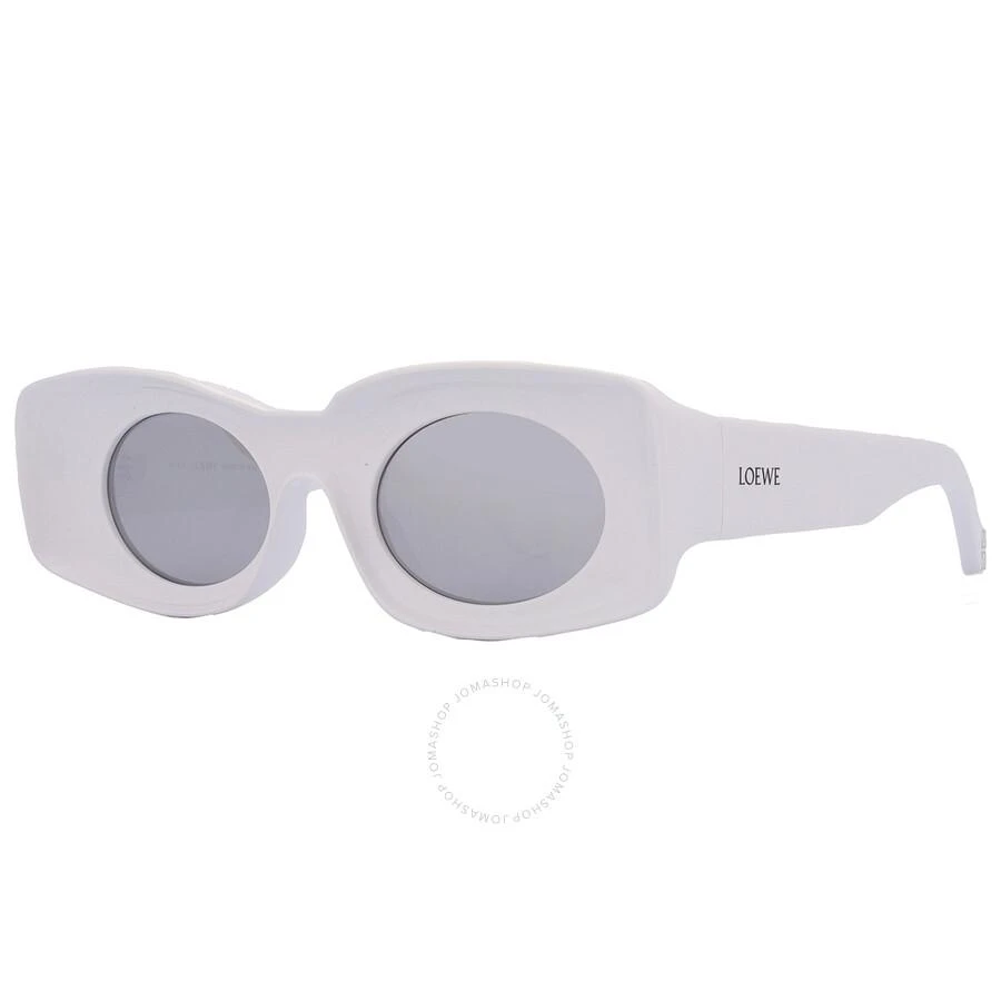 Loewe Smoke Mirror Rectangular Unisex Sunglasses LW40033I 21C 49 3