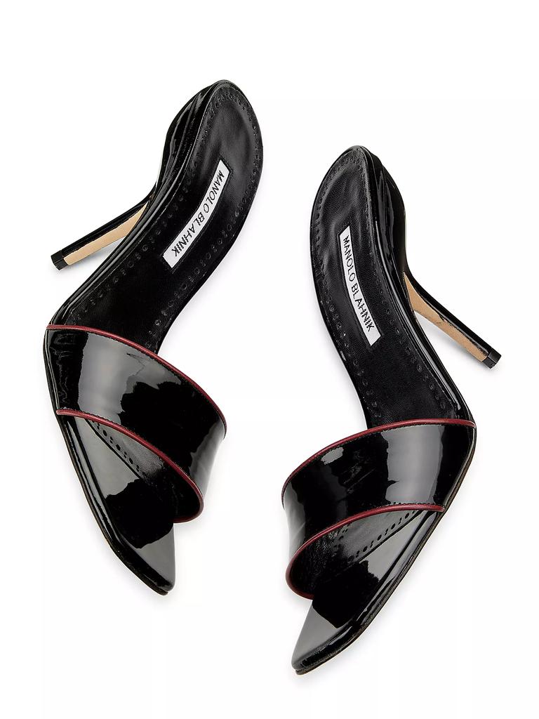 【送料&関税込】Manolo Blahnik Helamu Sandals Manolo Blahnik | Callamu 50 leather mule sandals | Savannahs