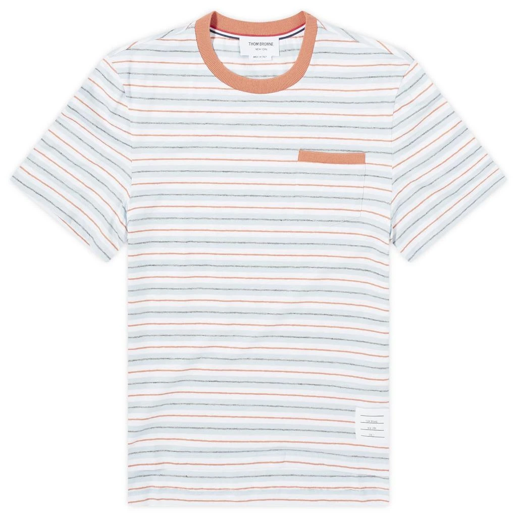 Thom Browne Thom Browne Pocket Stripe T-Shirt 1