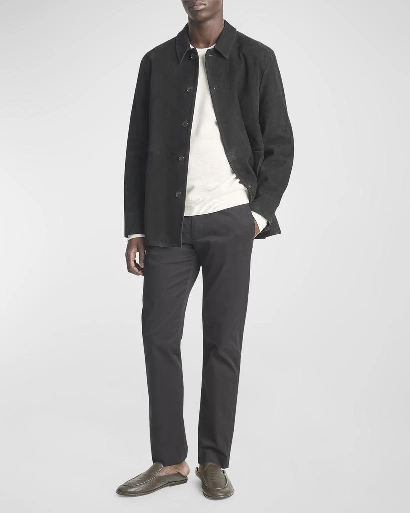 Vince Men's Suede Car Coat 2