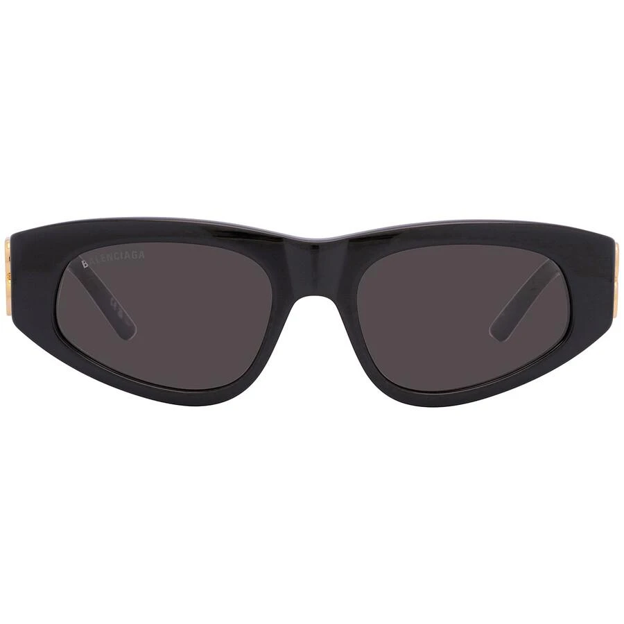 Balenciaga Grey Cat Eye Ladies Sunglasses BB0095S 001 53 1