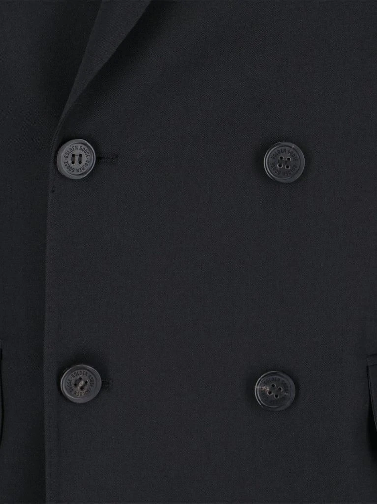 Golden Goose Double-Breasted Blazer – Black 3