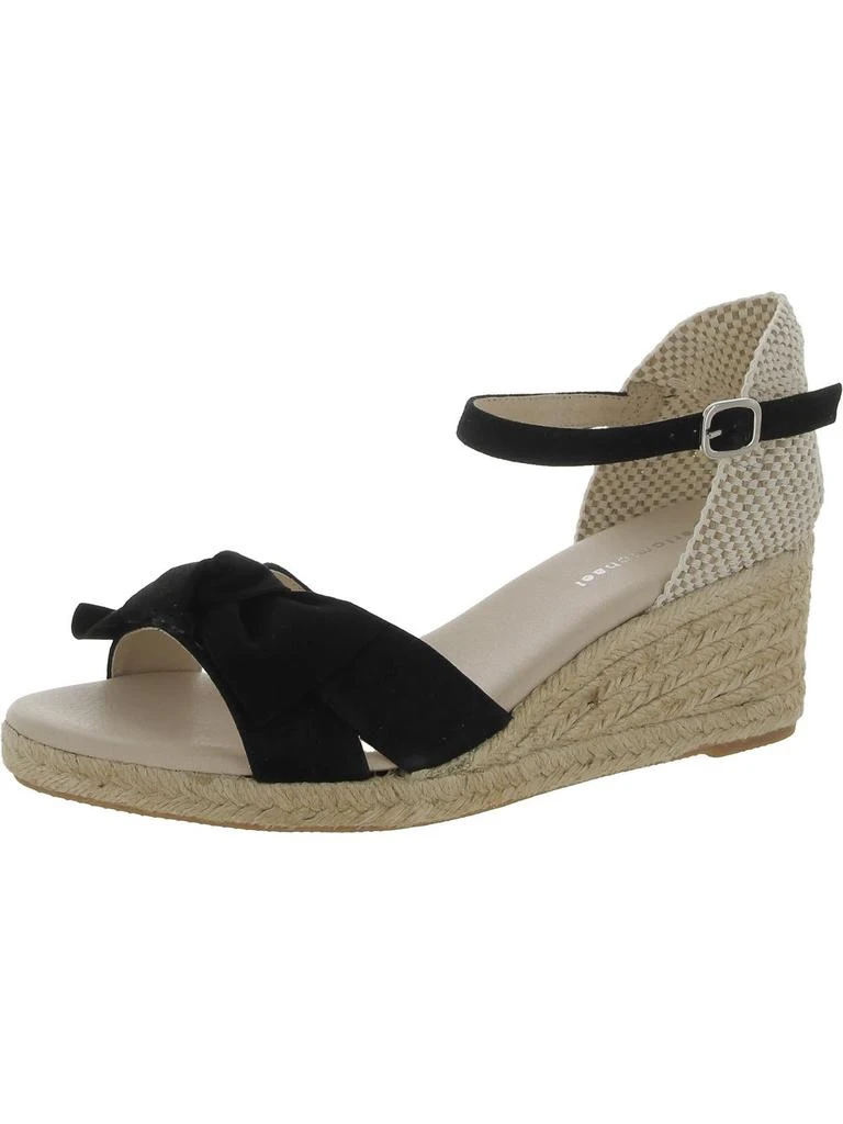 Eric Michael Gwenith Womens Leather Wedge Espadrille Heels 1