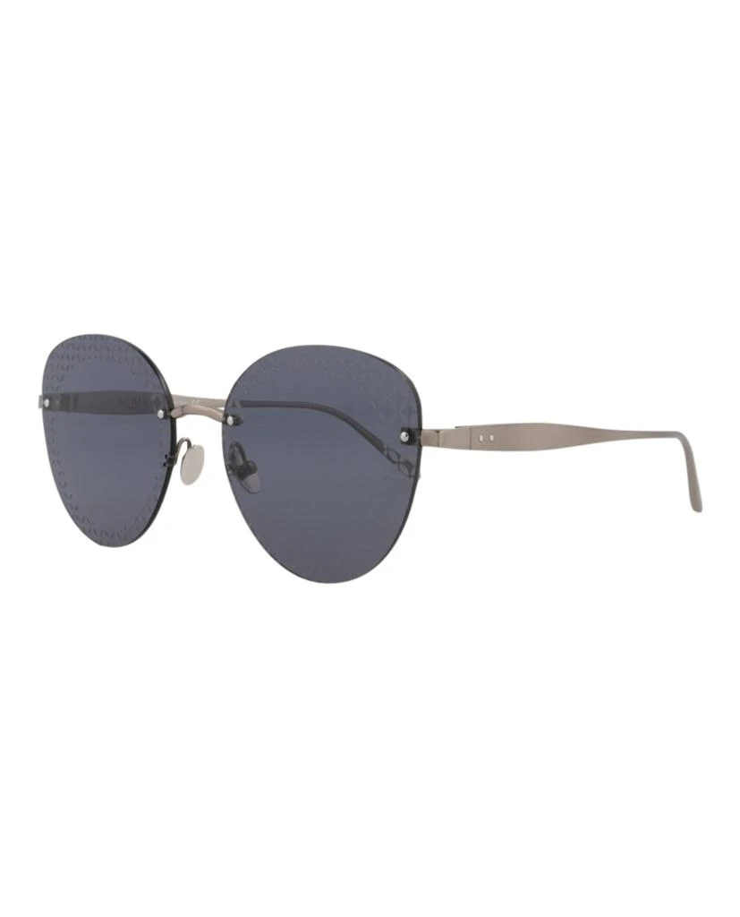 Alaia Cat Eye-Frame Metal Sunglasses 2