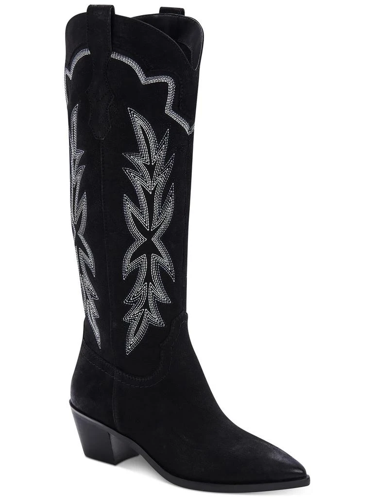 Dolce Vita Shiren Womens Leather Tall Cowboy, Western Boots 2