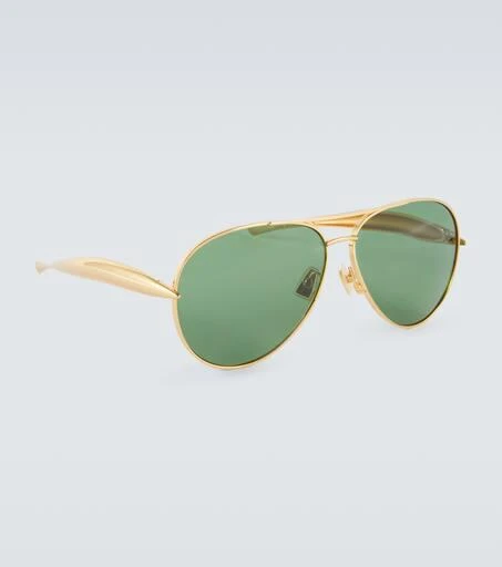 Bottega Veneta Sardine aviator sunglasses 4