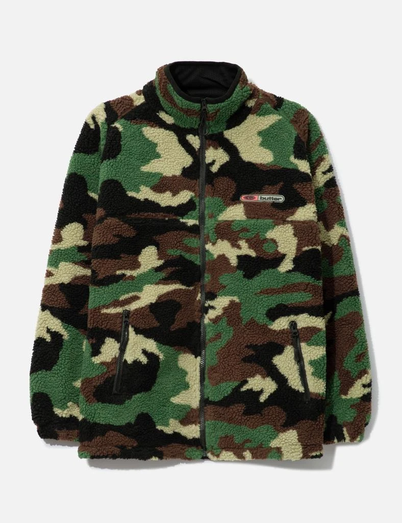 Butter Goods Camo Sherpa Jacket 1