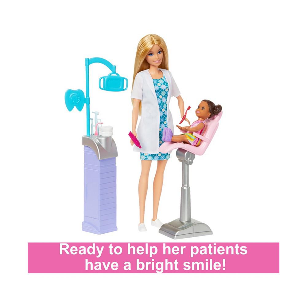 Barbie Careers Dentist Doll and Playset With Accessories, Barbie Toys