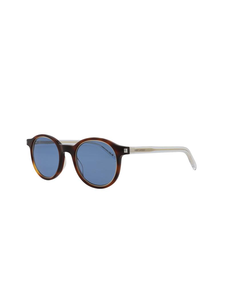 Saint Laurent Round-Frame Acetate Sunglasses