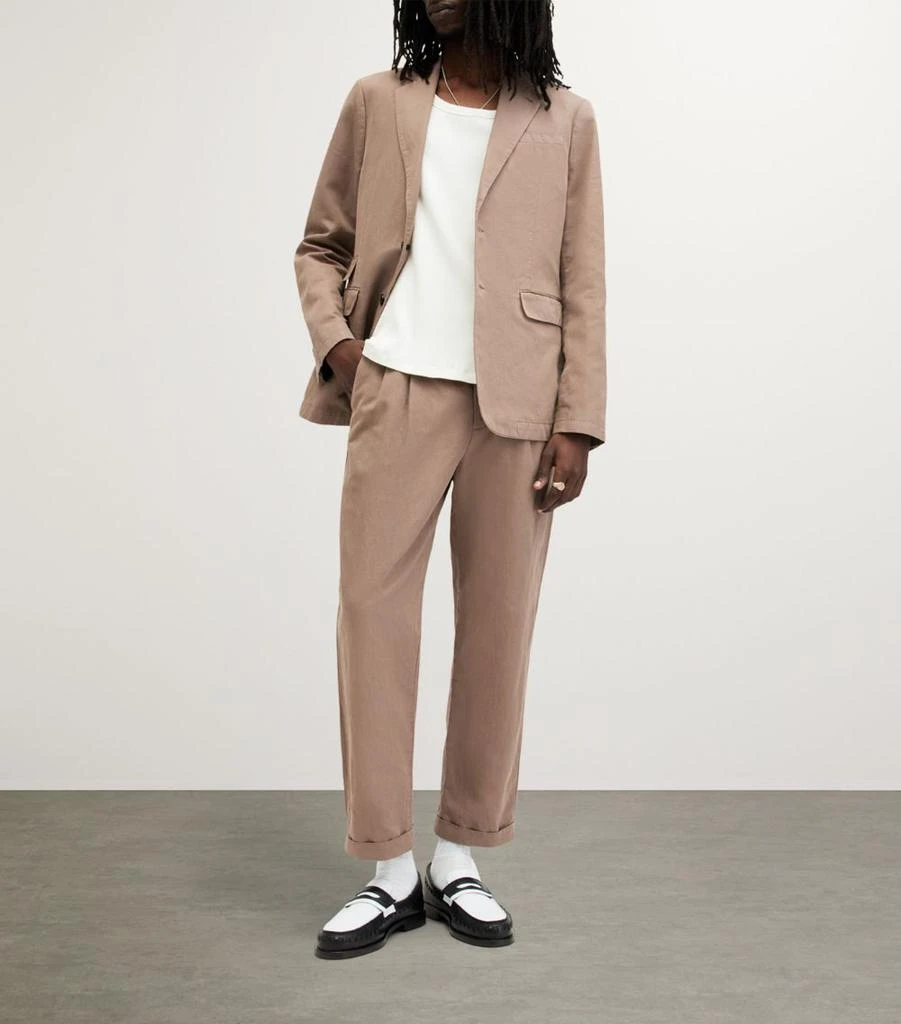 ALL SAINTS Cotton-Linen Sainte Blazer 2