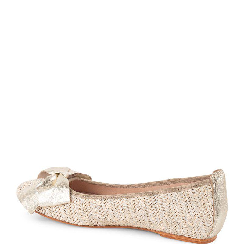 Patricia Green St. Tropez Raffia Ballet Flat