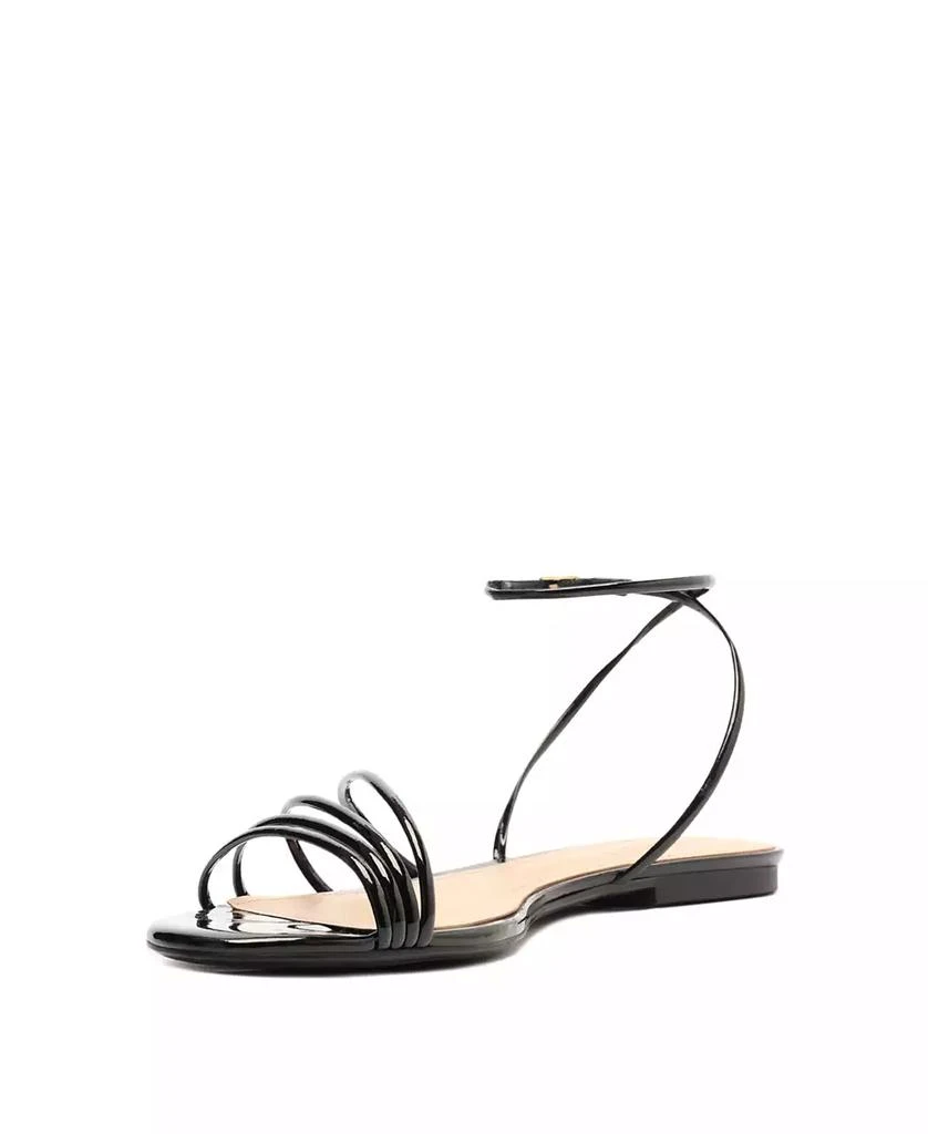 Schutz Women's Inez3 Round Toe Flat Sandals 8