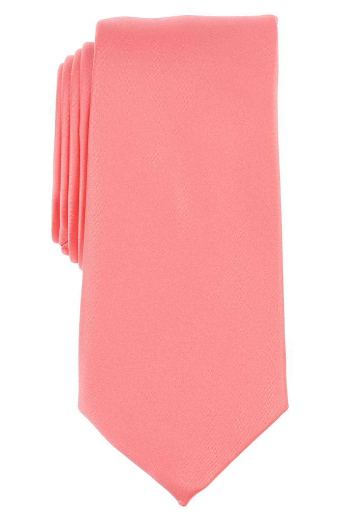 SAVILE ROW CO Solid Satin Tie
