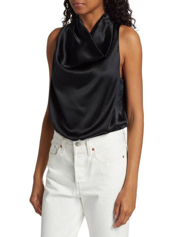 CAMI NYC Noreen Silk Blend Bodysuit 3