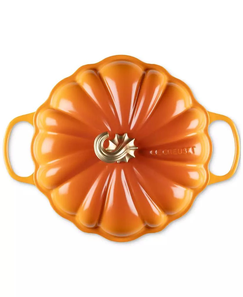 Le Creuset Enameled Cast Iron Signature Pumpkin Braiser, 2.75 qt. 4